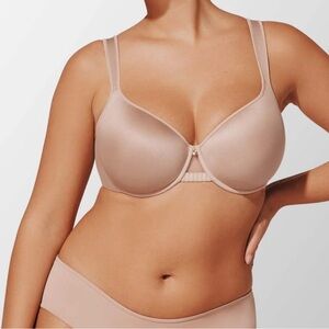 THIRDLOVE 24/7 Classic Perfect Coverage Bra Nude Size 34E